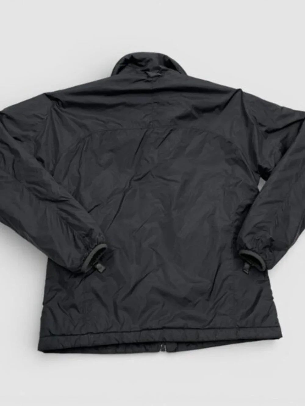 The North Face Black Nylon Zip Up Lightweight Puffer Jacket Men's S